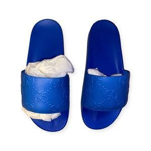 Gucci Pursuit Slide Sandals Bright Splash size 7uk 8us